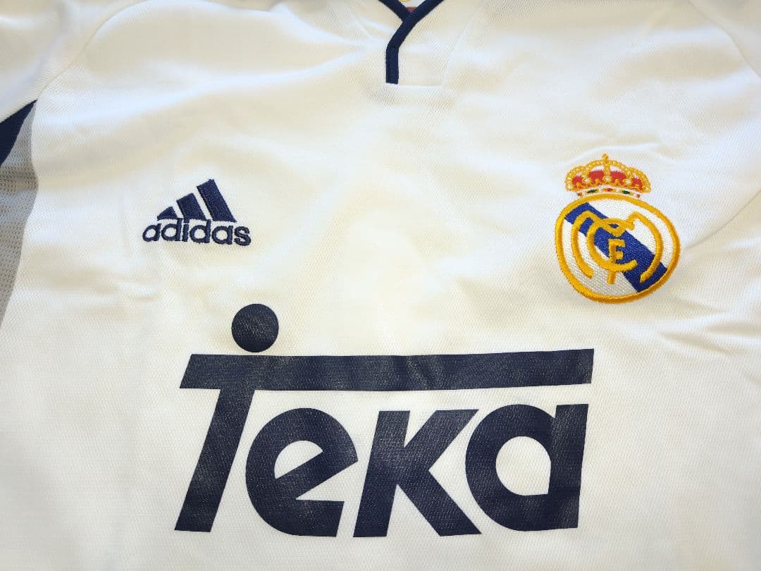 adidas レアル・マドリード 2000年 ホーム長袖 Lサイズ 未使用品