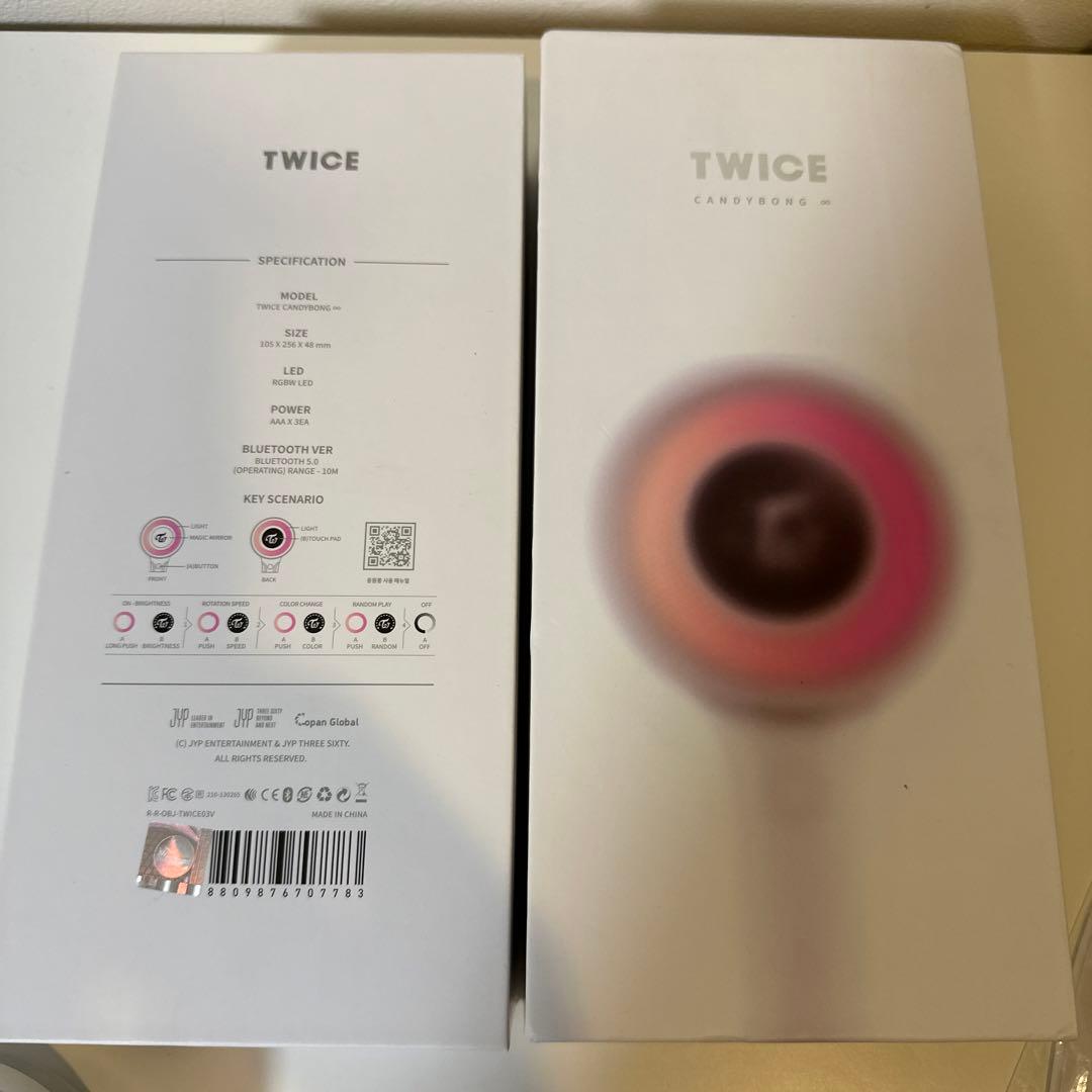 TWICE 公式 ペンライト CANDYBONG ♾️ キャディボン