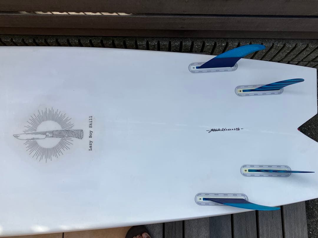 73さん　専用　LAZY BOY SKILL サンデーキラー ホワイト6’4ft