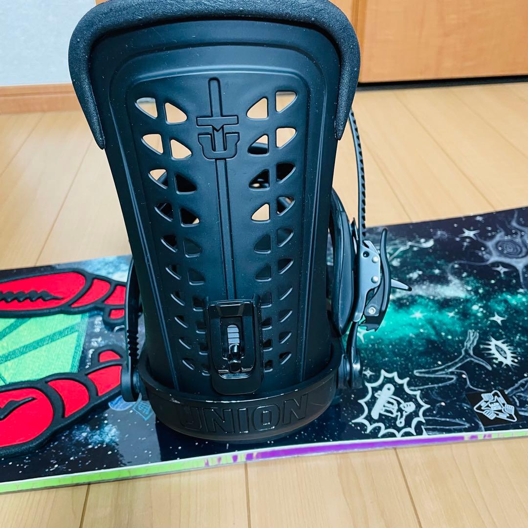 GNU FINEST 151cm スノーボード UNION TRILOGY