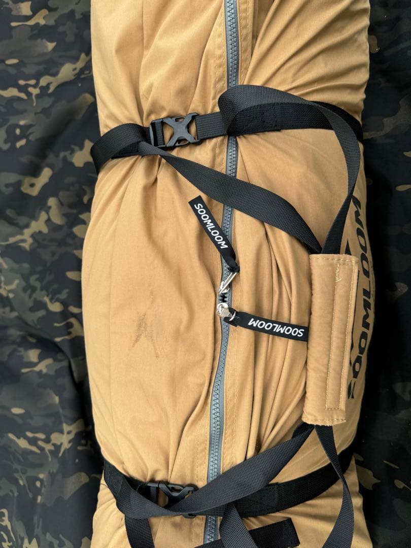 【soomloom】hapi4 インナーテント&ドアパネル付　ワンポールテント