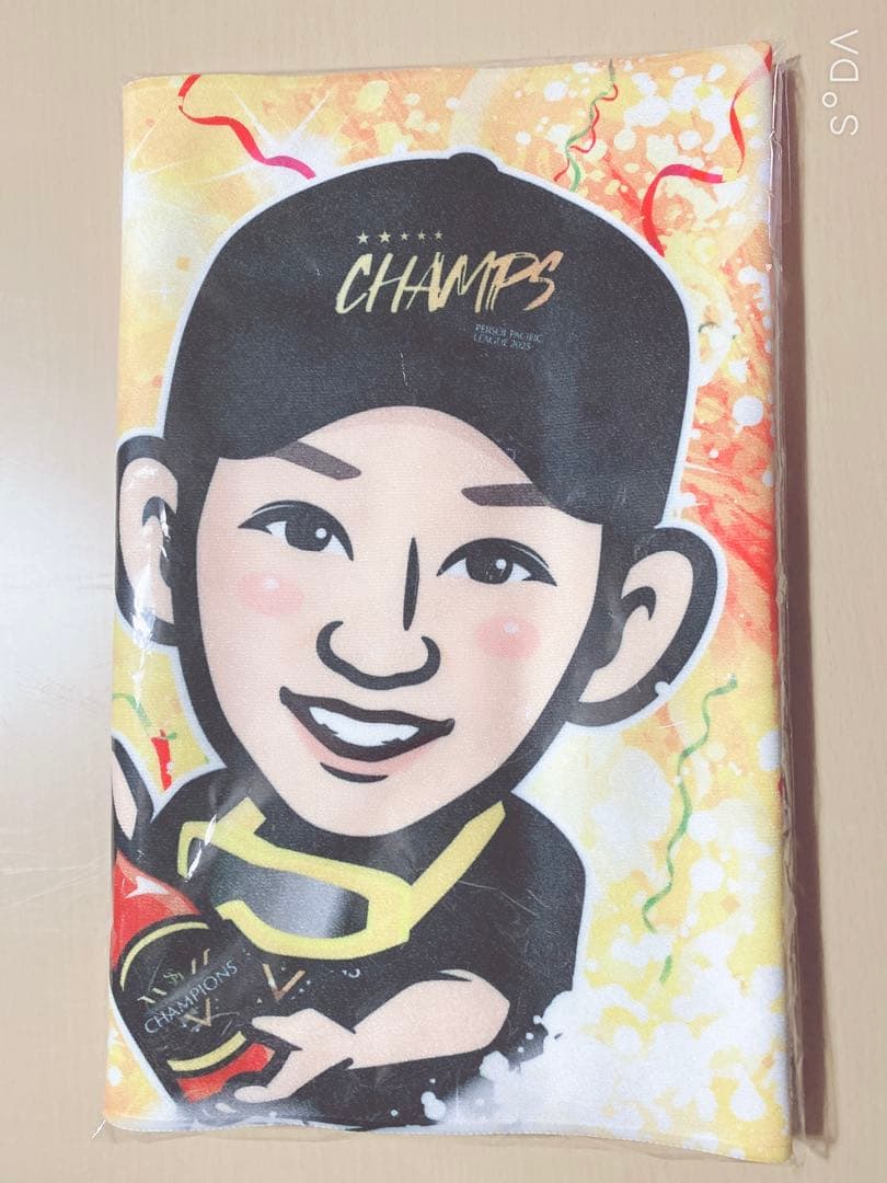 若鷹ガチャ ホークス 正木智也 タオル