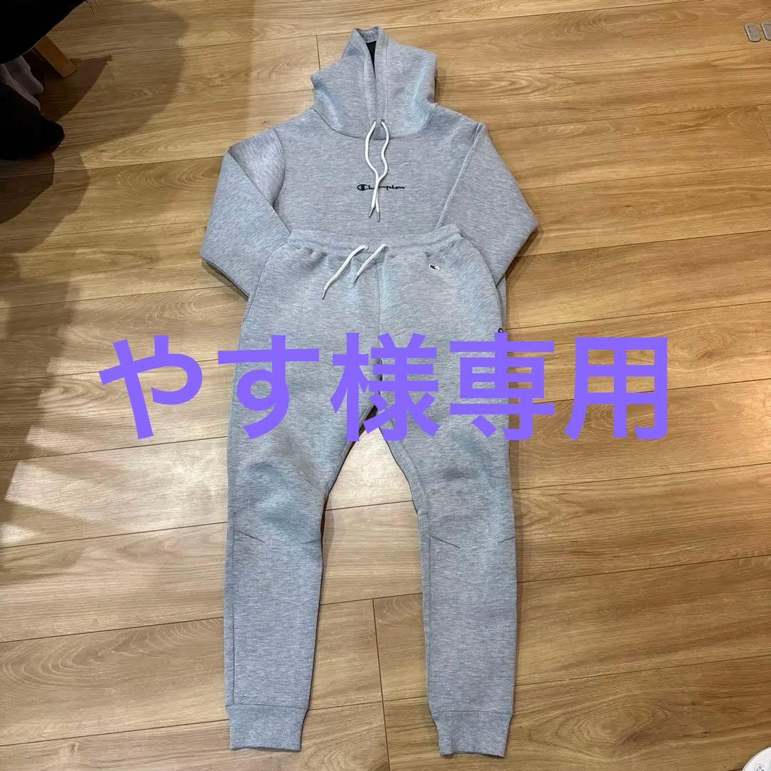 チャンピオン　champion セットアップ　グレー　Ｍサイズ
