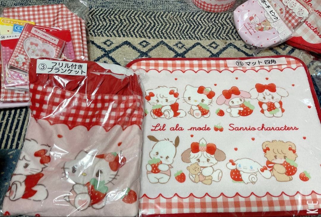 Lil ala mode×サンリオキャラクターズ 当りくじ　まとめ売り　13点