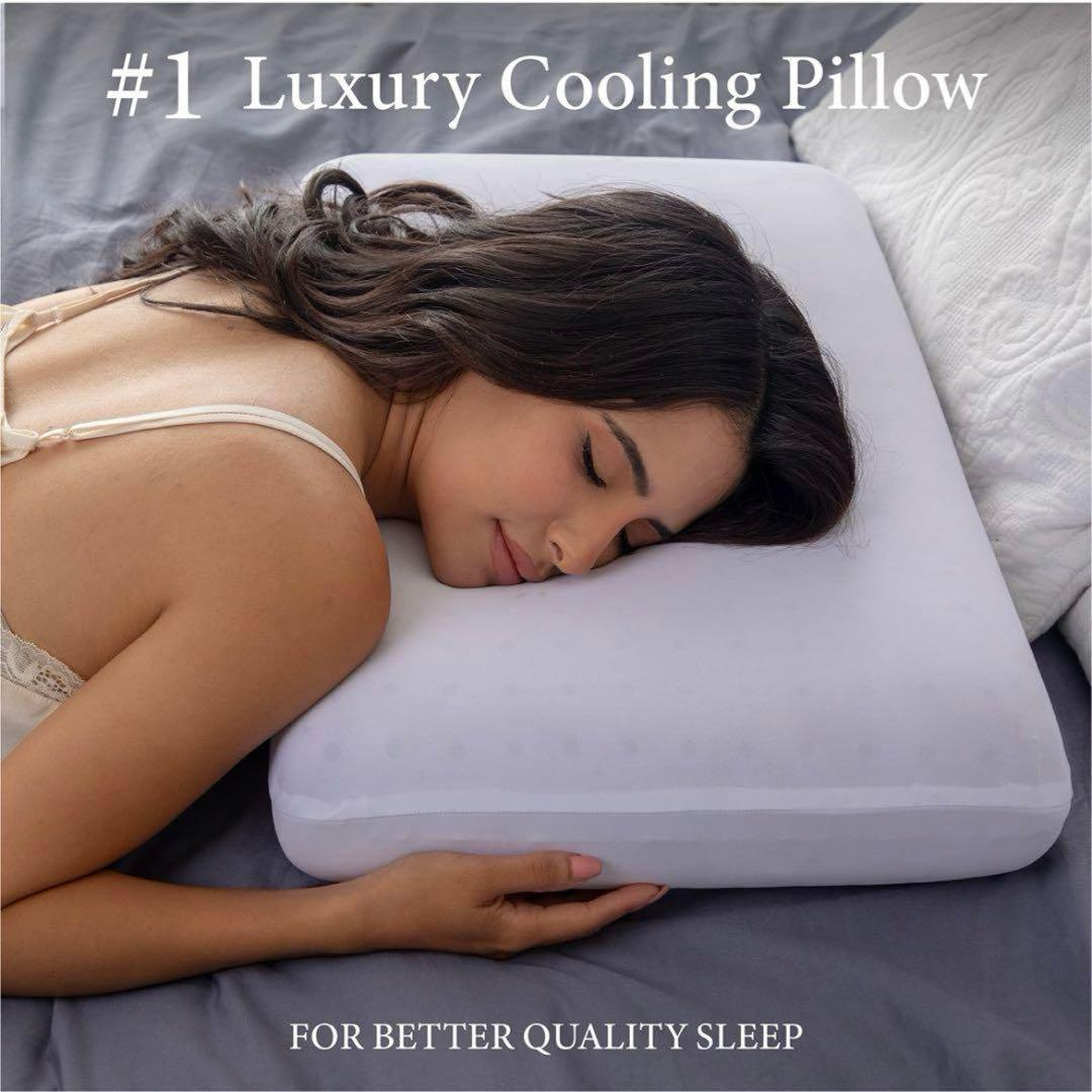 18-7 低反発 大人用の睡眠枕 (2枚パック)未使用 人気 安眠 プレゼント