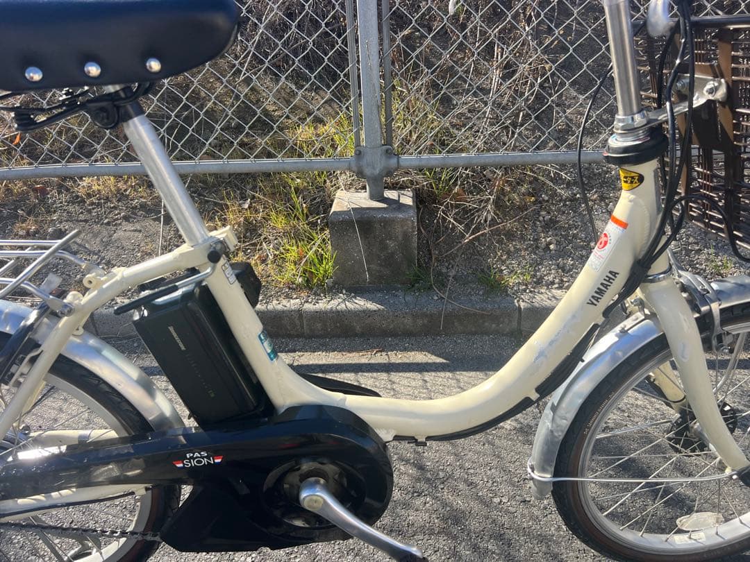 ヤマハPASシオン電動アシスト自転車20インチ程度良し良いバッテリー付き関東圏