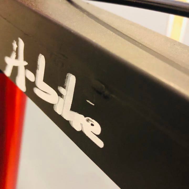 未使用品 【A-BIKE】エーバイク レッド シティサイクル ノーパンクタイヤ