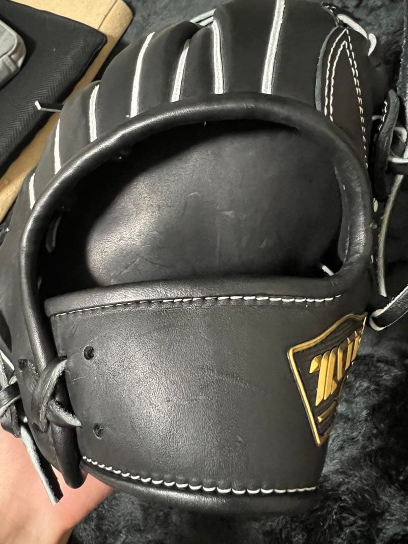 ZETT ウィニングショット 軟式グローブ 黒