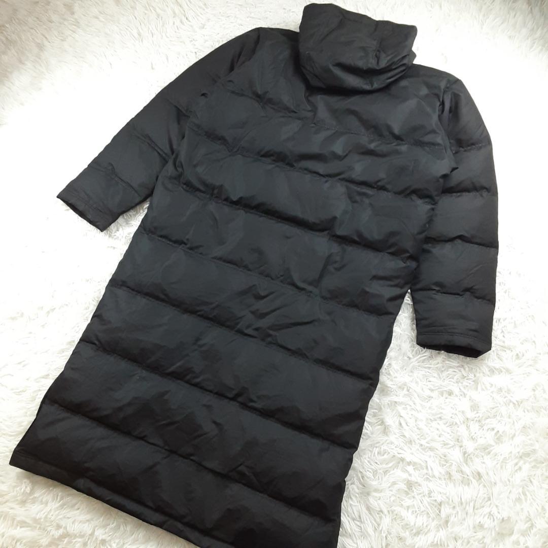 美品◎asics アシックス ベンチコート グランドコート XO ダウンフェザー