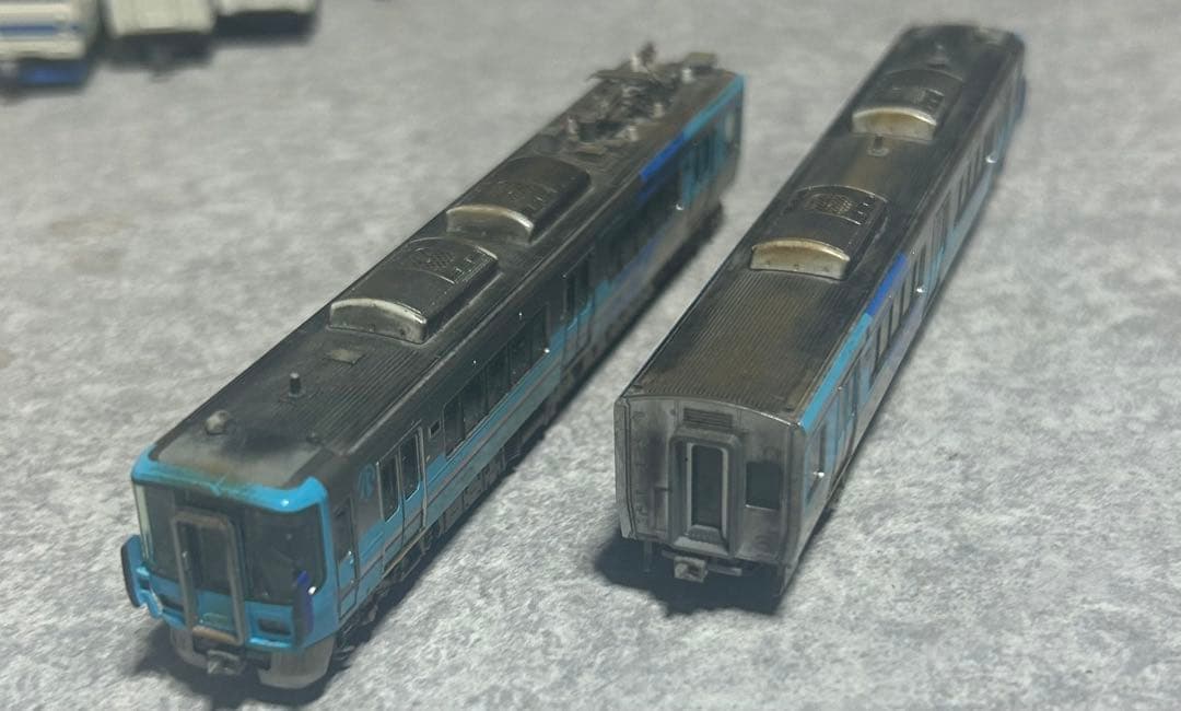 521系2次車（IRいしかわ鉄道）+おまけ419系 　　※Nゲージ