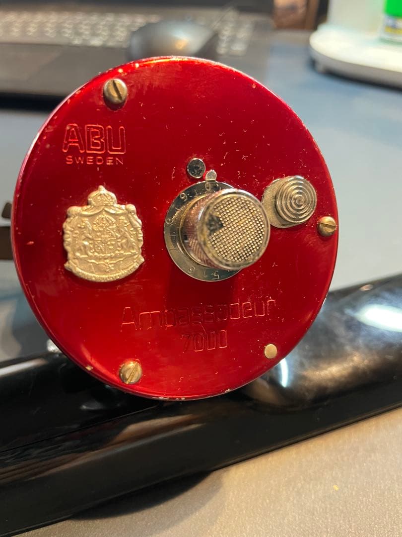 OLD ABU Ambassadeur アンバサダー　7000 赤　値段交渉歓迎