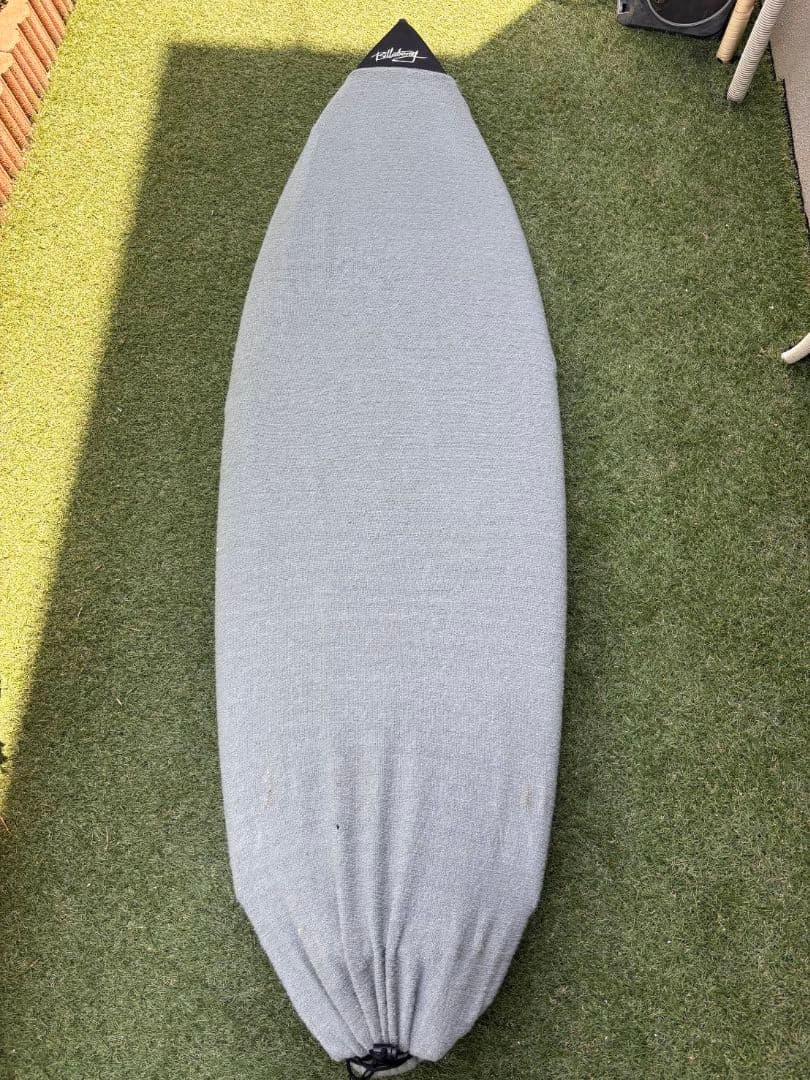 値下げ！ジャスティスサーフボード　フレックスフライ　エッジ5.11　ニットケース