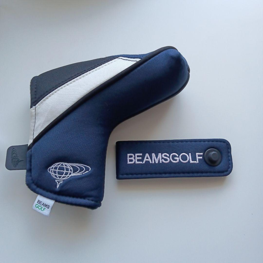 BEAMS GOLF スタンドバッグ セット　ホワイト/ネイビー