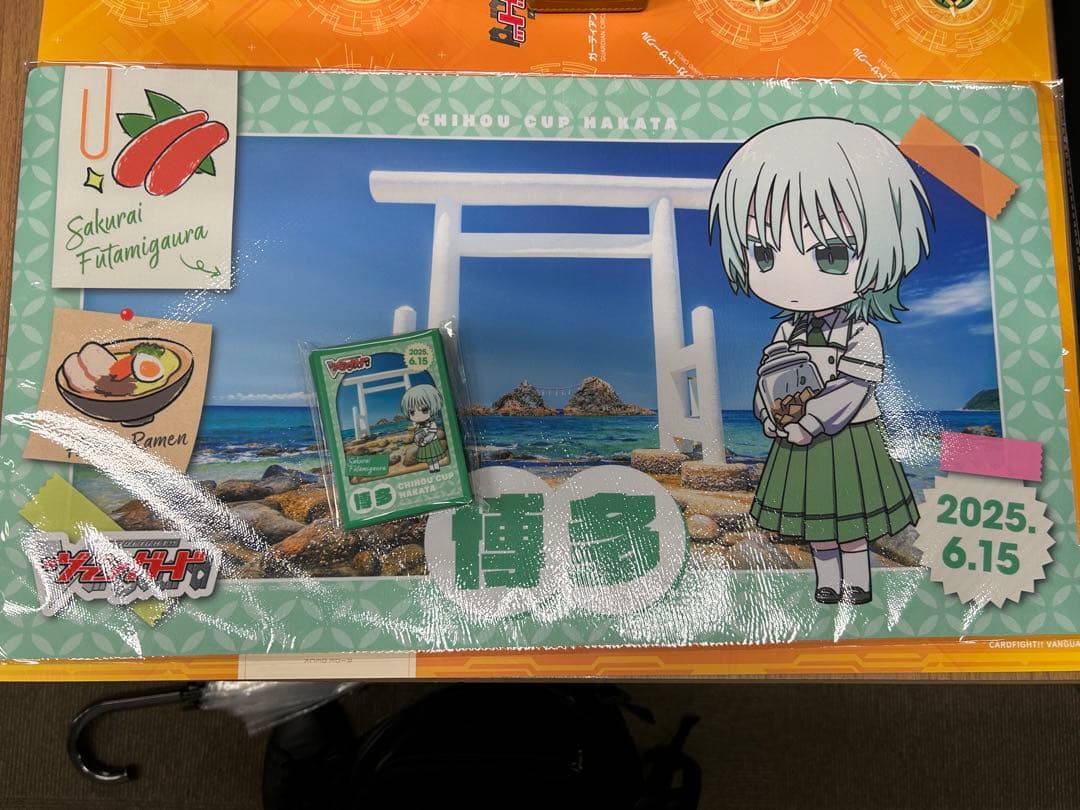 ヴァンガード　スズネ　スリーブ　プレイマット ちほうカップ博多