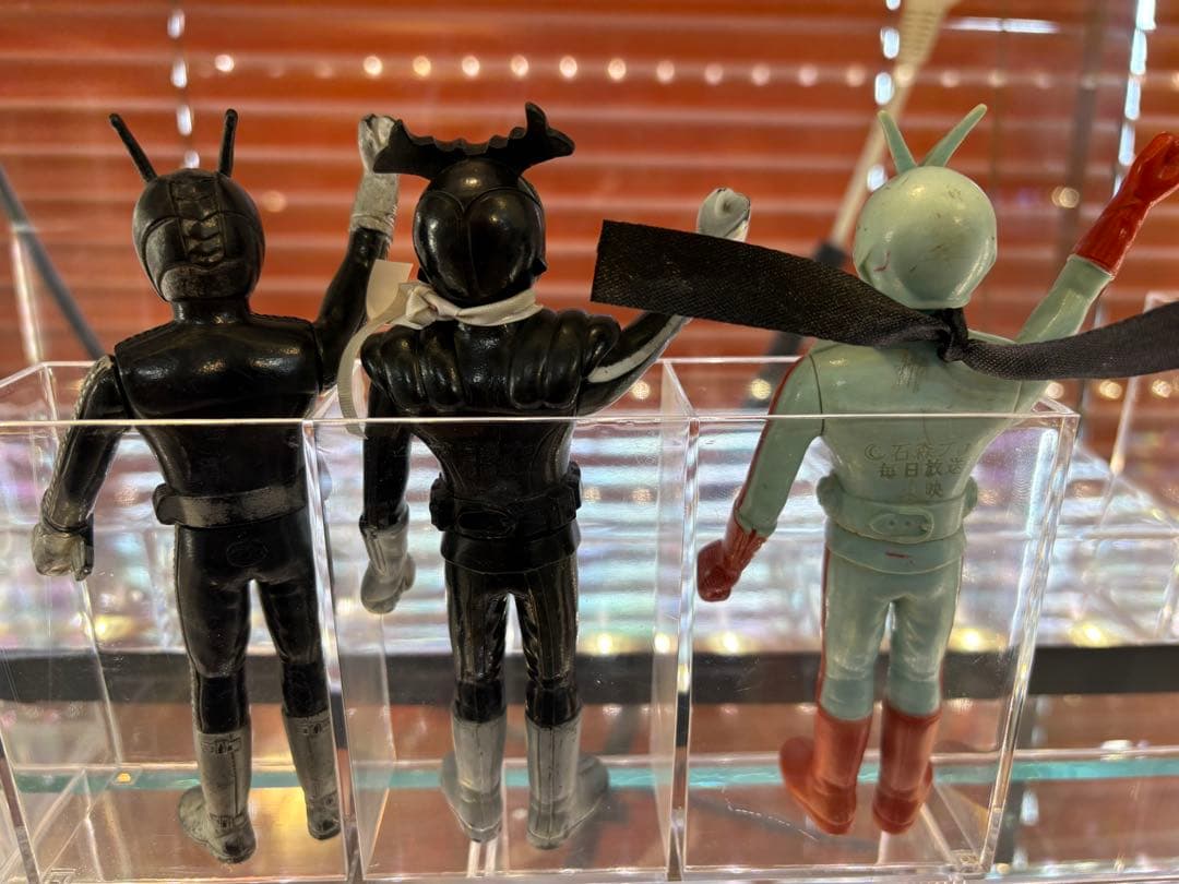 け*じ様 当時物　ソフビ　ポピー　仮面ライダー