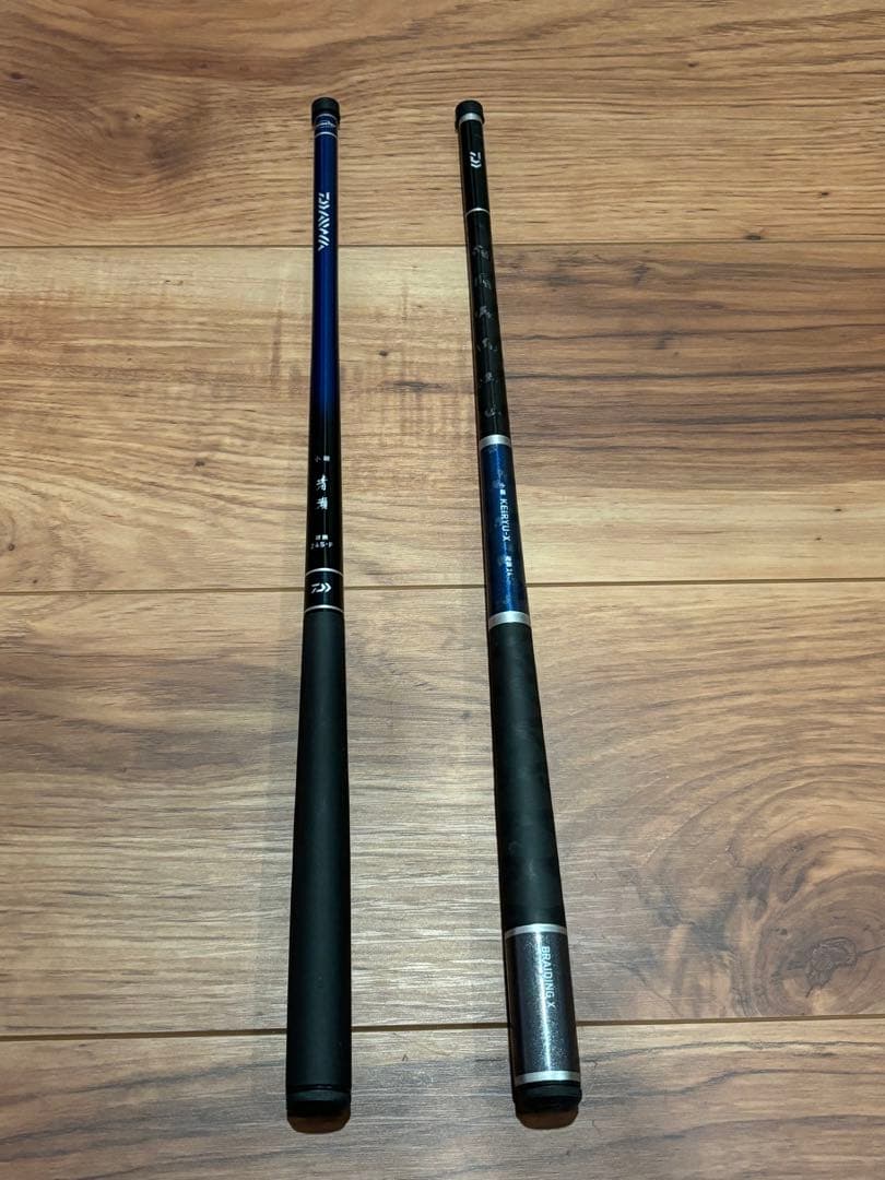 ダイワ　小継清瀬24と小継渓流X硬調24セット