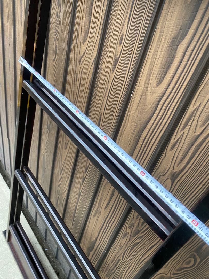 衣桁　和風ハンガーラック　着物掛け　和家具　和小物　黒衣桁