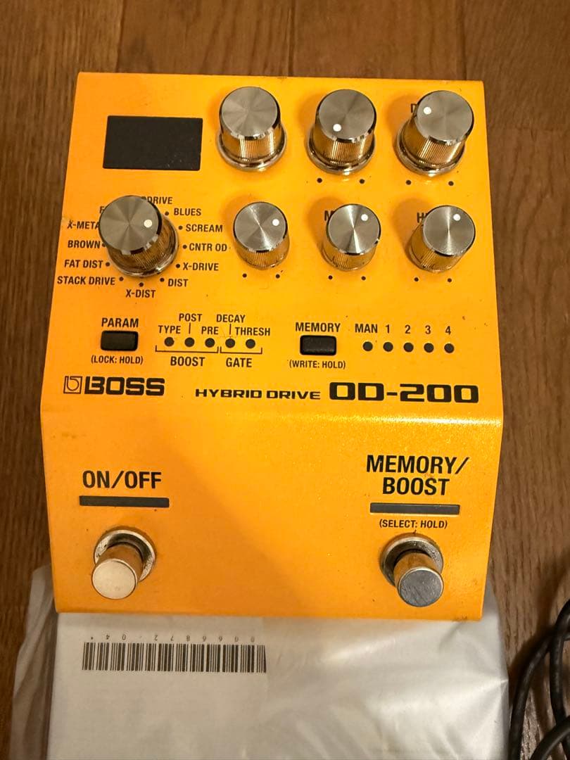 BOSS OD-200 ギターエフェクター