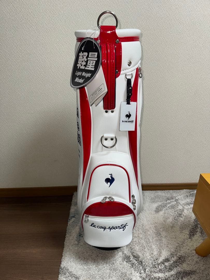 新品‼️ルコック　レディースキャディバック　８.５型　46インチ対応　軽量3kg