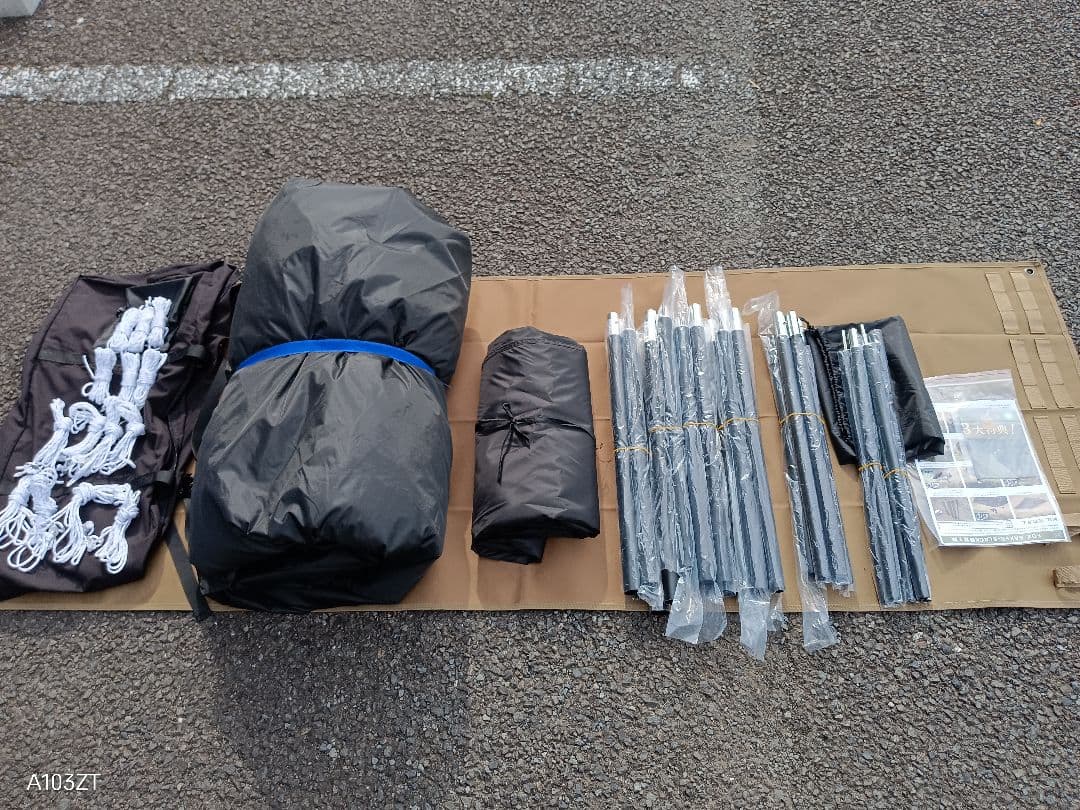 【美品】フューチャーフォクス ベイカーテント ブラック／FUTURE FOX