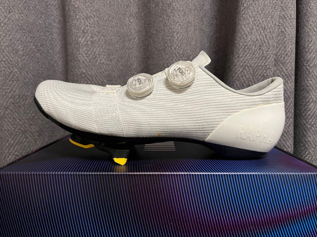 I*a様 RAPHA プロチーム シューズ 公道使用無し ホワイト サイズ41