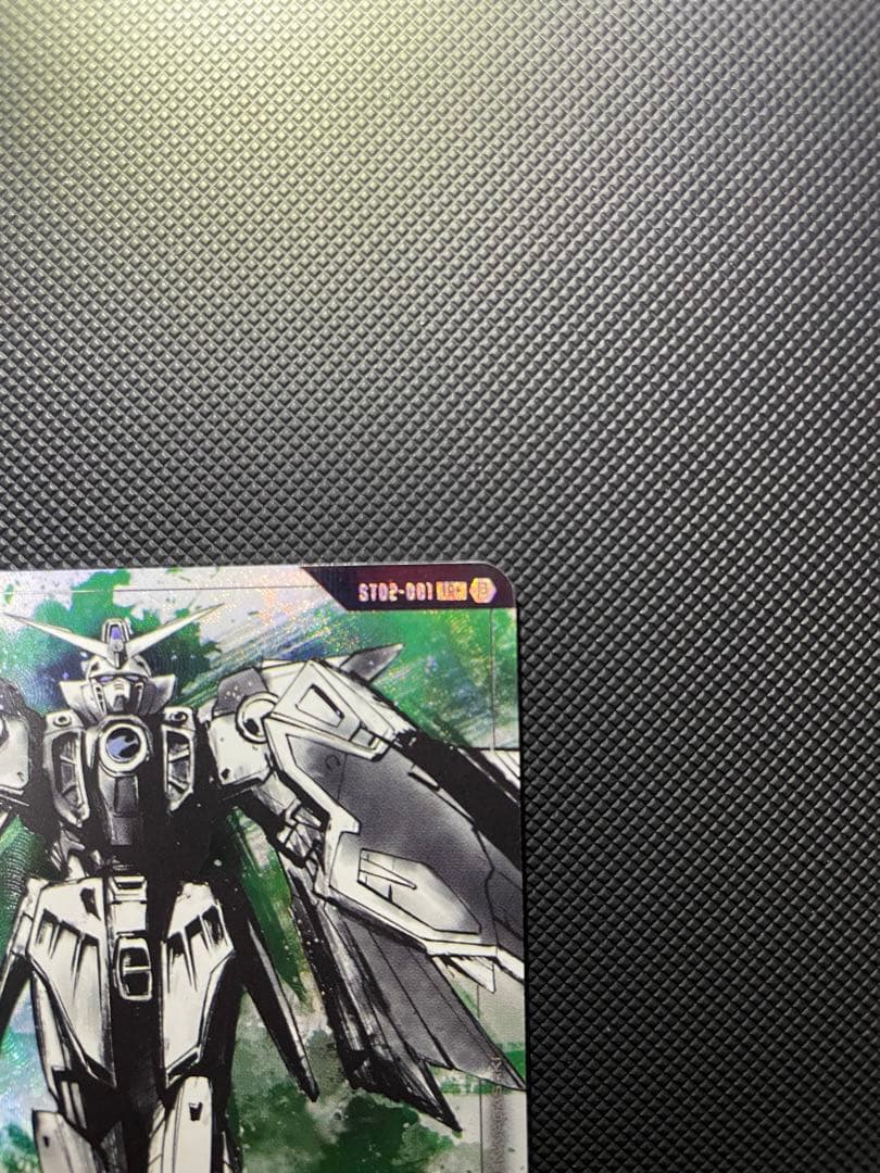 ガンダムカードゲーム　ウイングガンダム　パラレル　β版（ベータ版）