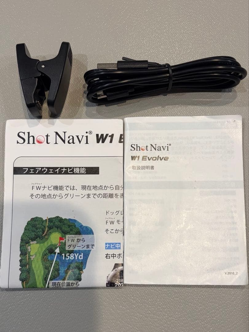 箱付きShot Navi W1 Evolve （GPS Watch）