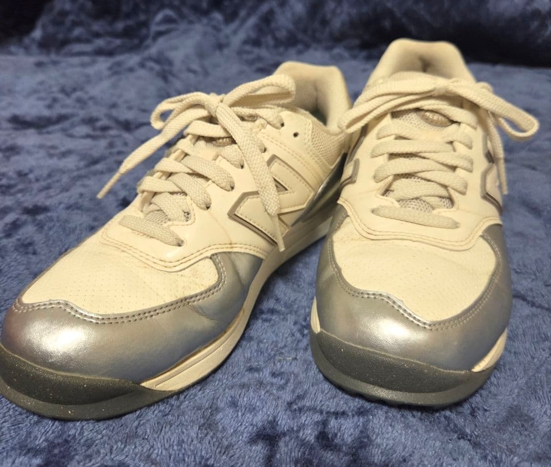New Balance スニーカー ホワイト/シルバー