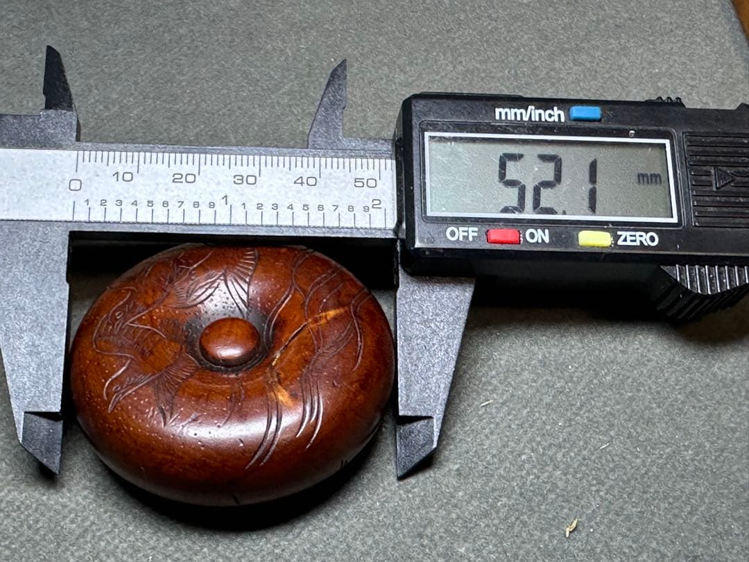 江戸時代　江戸期　極上　木彫り　饅頭根付　提げ物　古美術品　 置物　彫刻