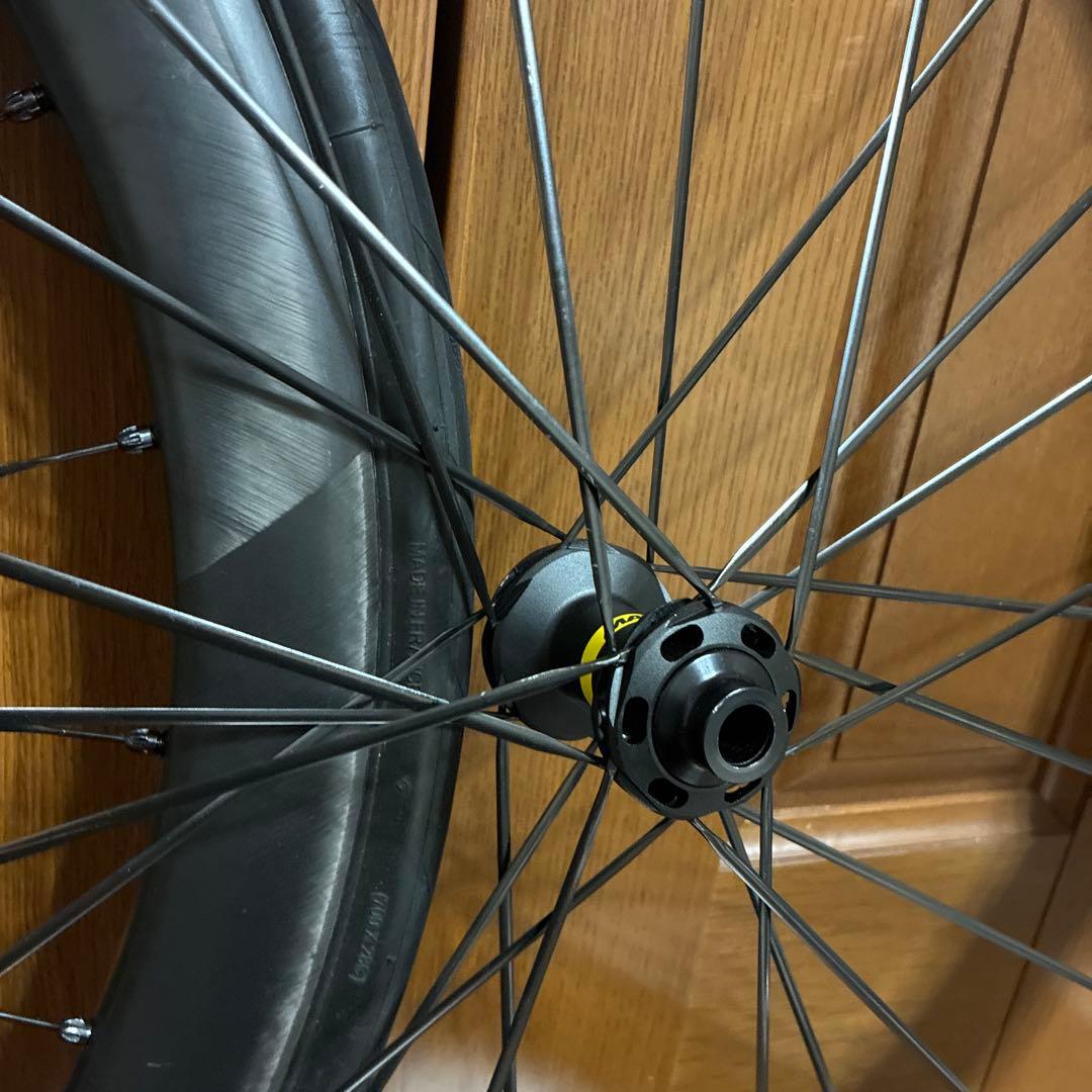 美品　MAVIC cosmic SLR45 前後セット　28Cタイヤ付き