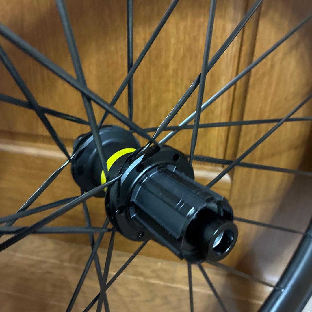 美品　MAVIC cosmic SLR45 前後セット　28Cタイヤ付き