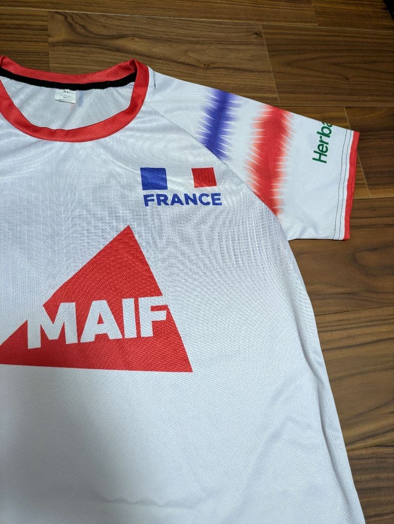 ★フランス代表　バレーボール　ユニフォーム　ウェア　tシャツ　ジャージ　白