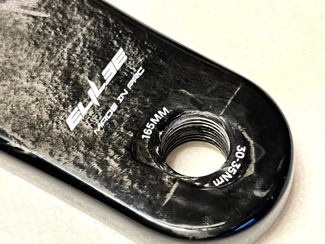 ELILEE 165MM クランクアーム　SIGEYIパワーメーターおまけあり