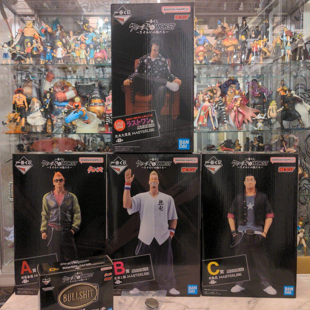 一番くじ クローズ＆WORST ～さすらいの鴉たち～ フィギュアコンプリート