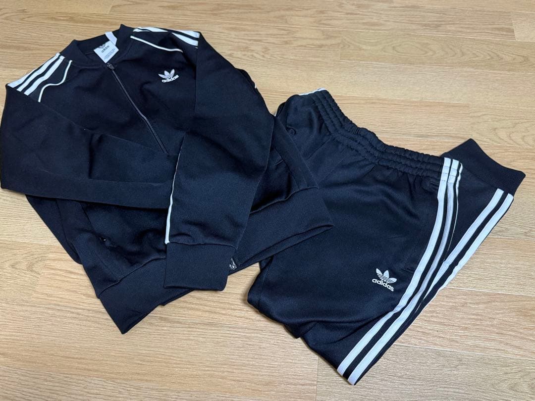 美品 アディダス ジャージ　セットアップ トリコット SST TT