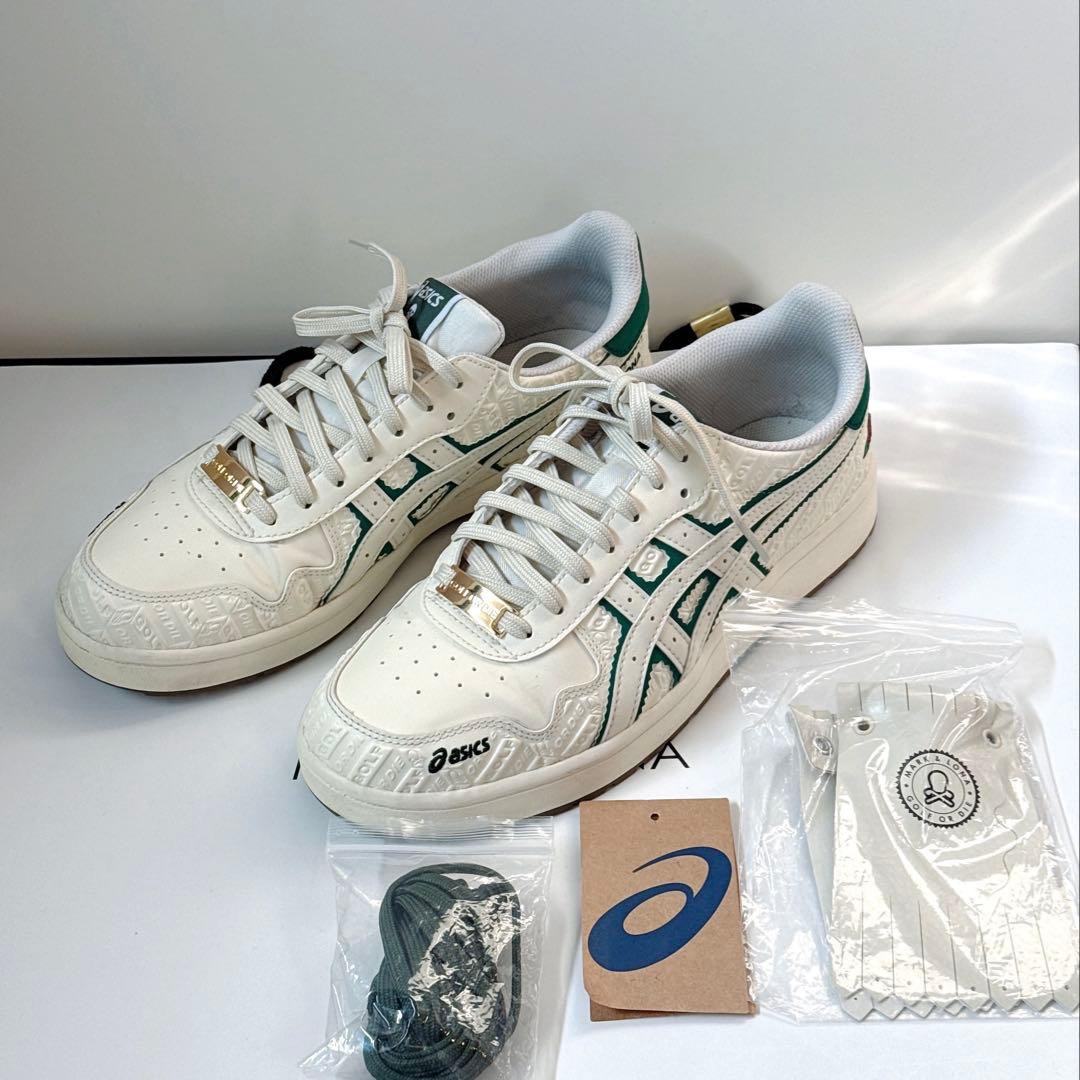 美品 ★ マークアンドロナ アシックス コラボシューズ 正規品 スパイクレス