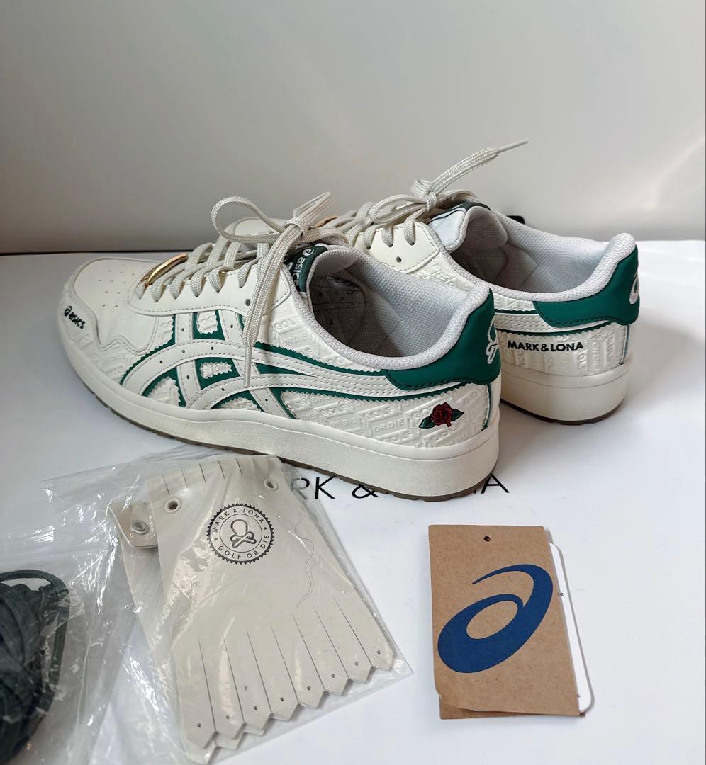 美品 ★ マークアンドロナ アシックス コラボシューズ 正規品 スパイクレス