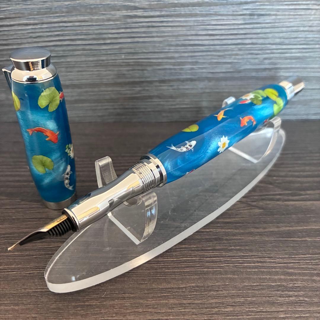 【万年筆】鯉和