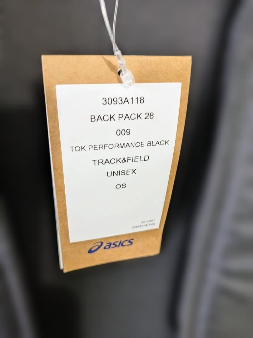 未使用 東京2025世界陸上ロゴ入り ASICS バックパック リュック