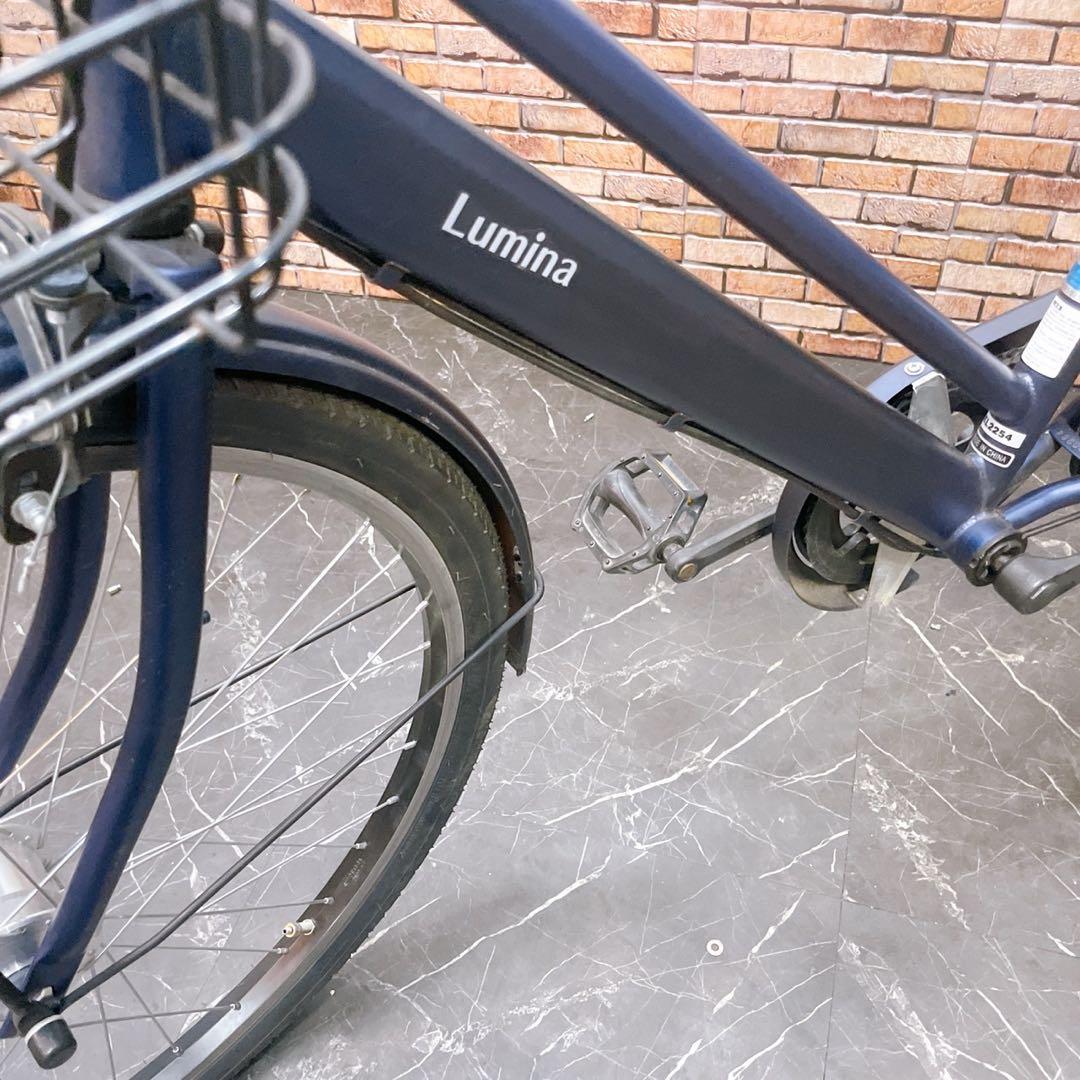 【46】一般車 ママチャリ Lumina ブルー 紺色