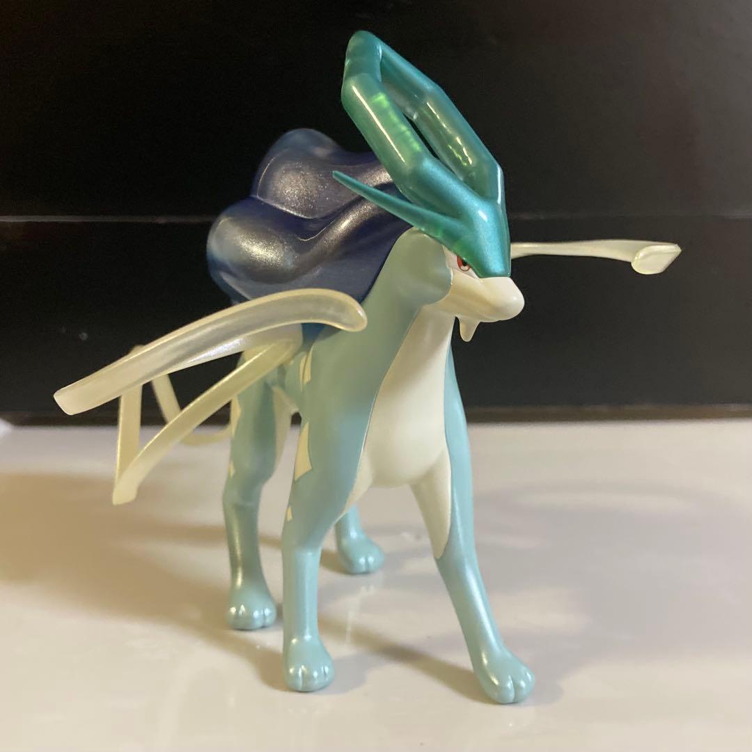 【希少❗️•非リペイントフィギュア】色違いスイクン　スケールワールド　フィギュア