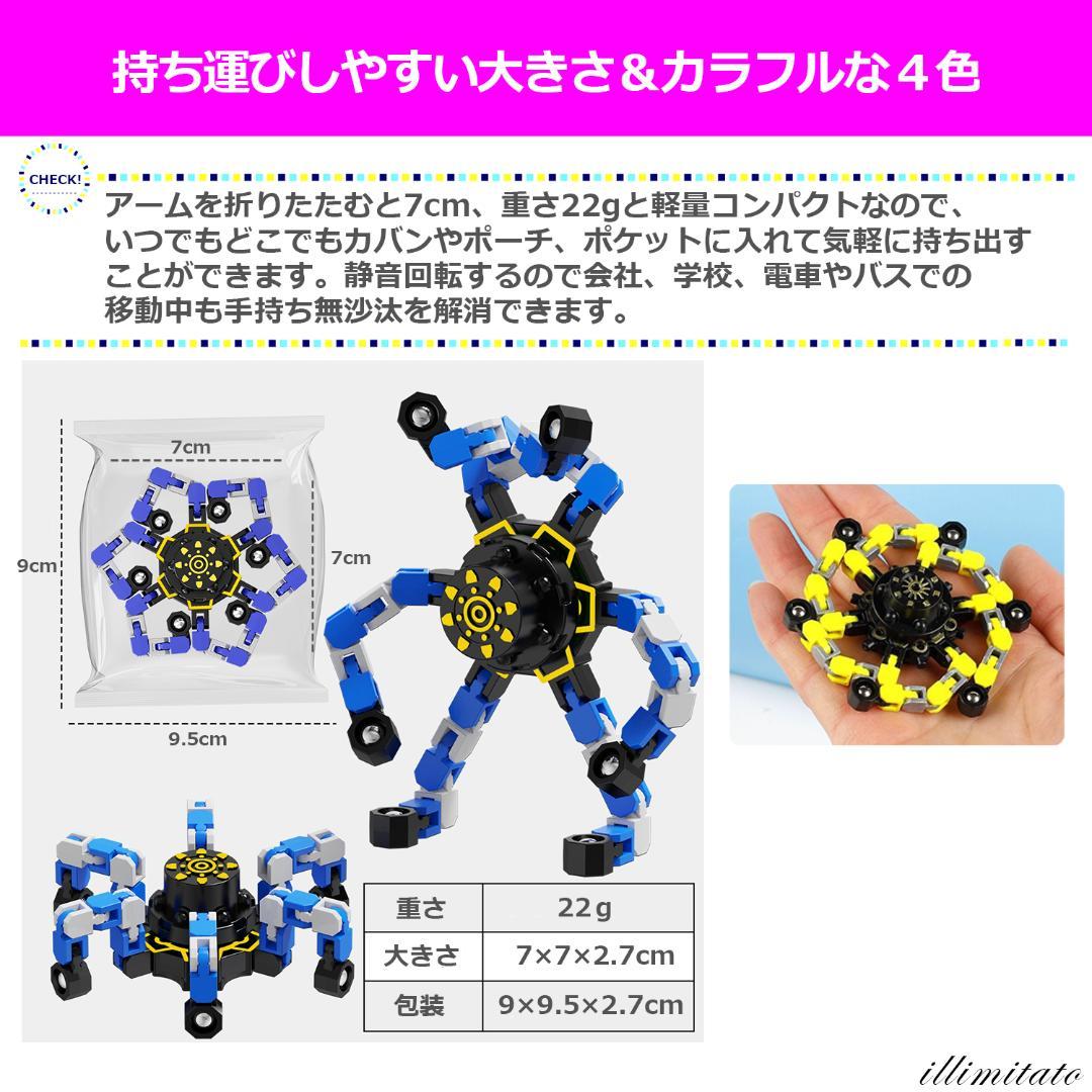 【HANA　新品未使用】ストレス解消 グッズ ( ジャイロ スコープ )