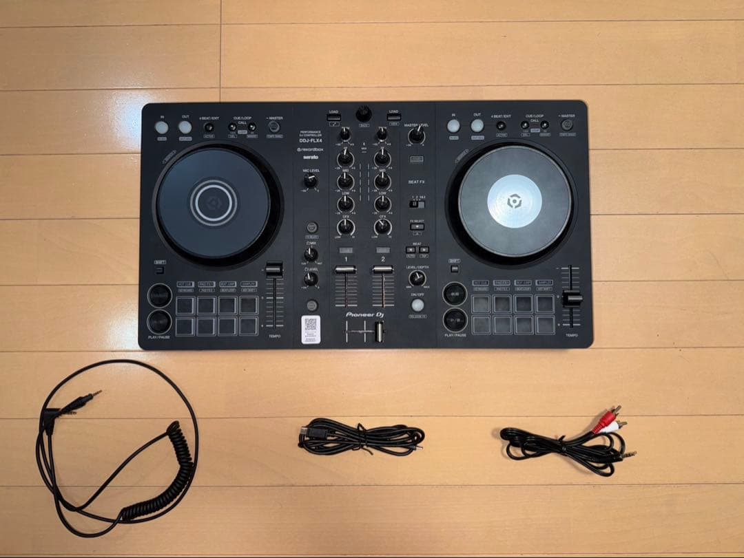 Pioneer DDJ-FLX4 DJコントローラー　コード、箱付き