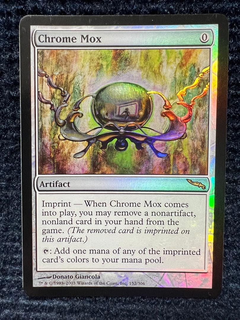 MTG Chrome Mox(金属モックス) 英語版 foil 1枚