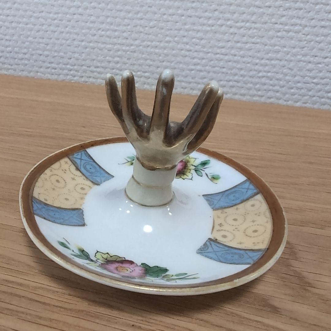 オールドノリタケ リング ホルダー 和風プレート 1911年