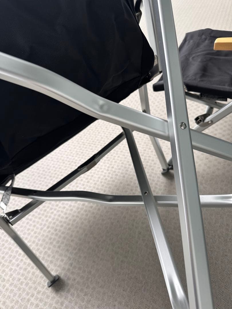  peak ローチェア30 ブラック 雪峰祭　2脚