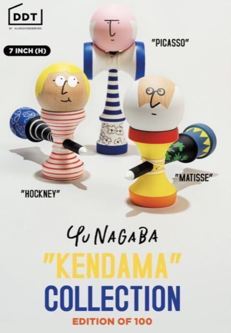 新品未使用 YU NAGABA 長場雄 けん玉 Hockney ホックニー