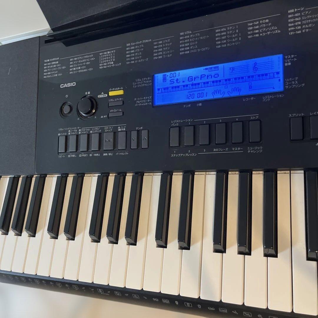 【値下げしました】カシオ 電子キーボード 76鍵盤 WK-245