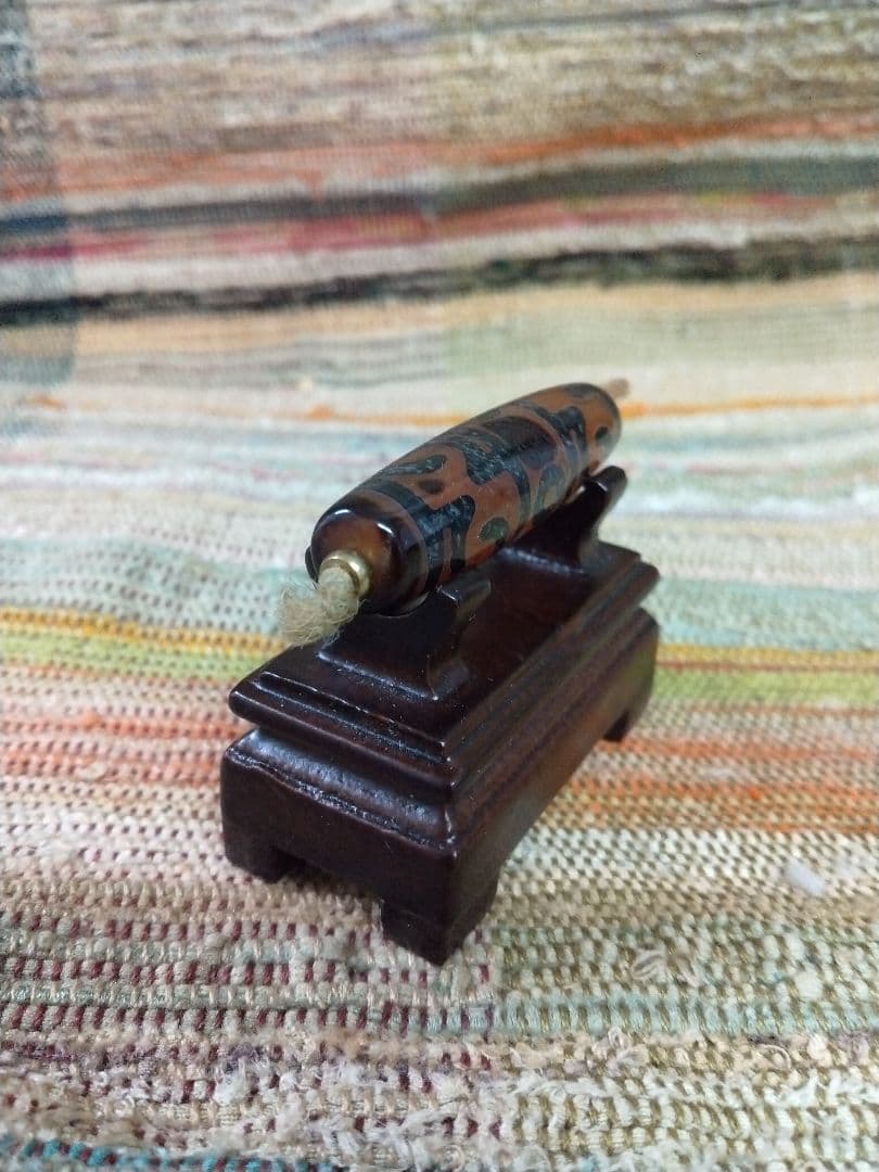 361天珠　蓮師法器天珠　紅玉髄　dzibeads！