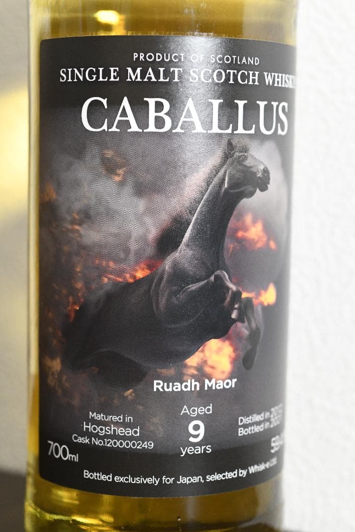 ウイスキー CABALLUS Ruadh Maor Aged 9yeas